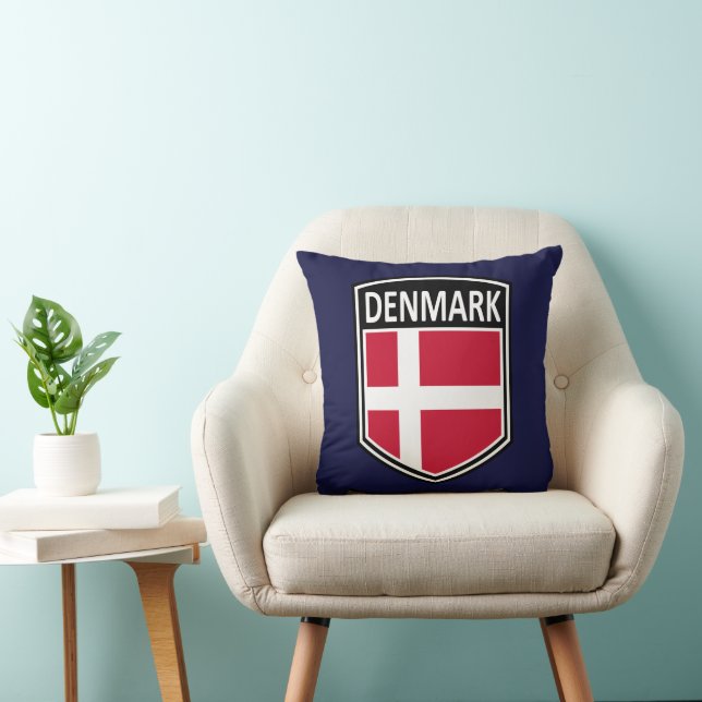 National - Denmark Throw Pillow (Chair)