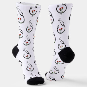 National Doctor's Day Stethoscope Socks