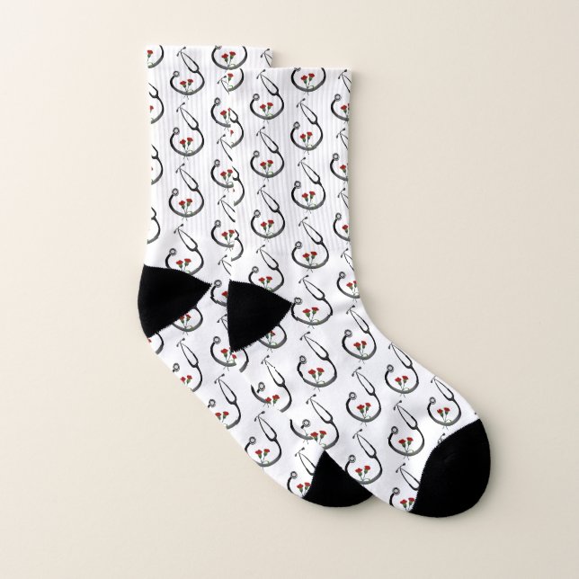 National Doctor's Day Stethoscope Socks (Pair)