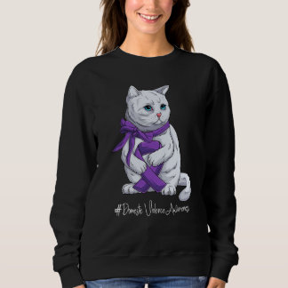 National Domestic Violence Awareness Month Purple Sweatshirt