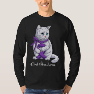 National Domestic Violence Awareness Month Purple T-Shirt