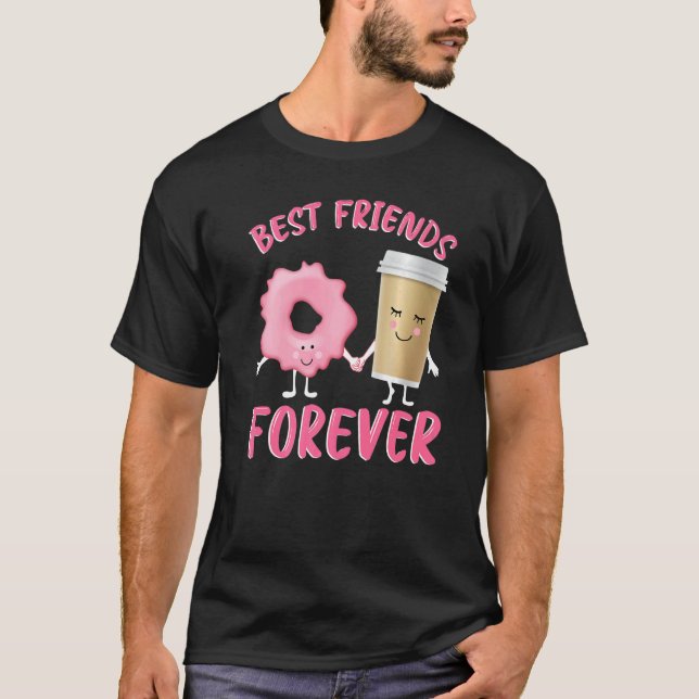 National Donut Day  Best Friends Forever T-Shirt (Front)