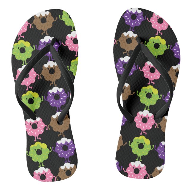 National Donut Day Flip Flops (Footbed)