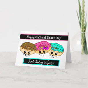 National Doughnut Day Card