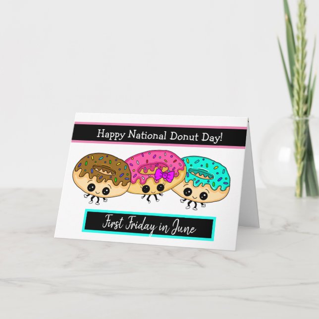 National Doughnut Day Card (Front)