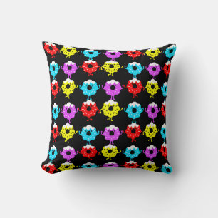 National Doughnut Day Doughnuts Throw Pillow