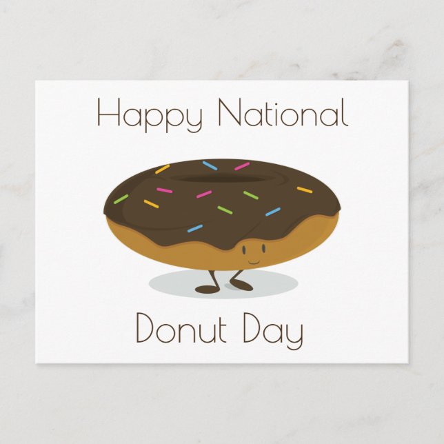 National Doughnut Day | Postcard (Front)