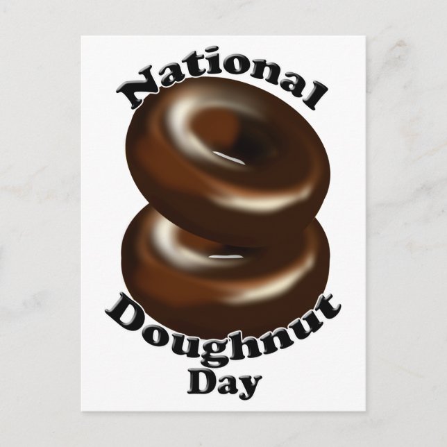 National Doughnut Day Postcard (Front)