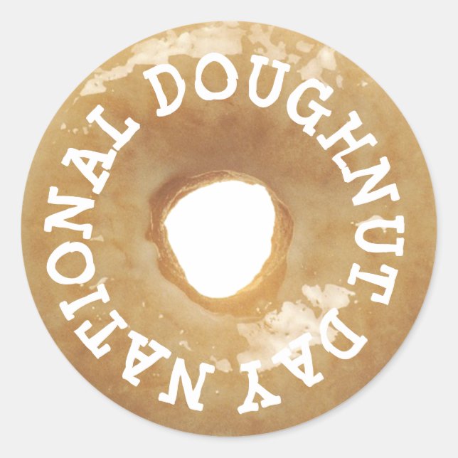 National Doughnut Day Stickers (Front)
