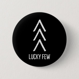 National Down Syndrome Awareness Month The Lucky F 2 Inch Round Button