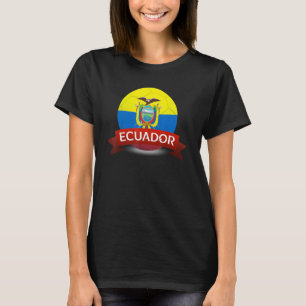 National Ecuador Flag Ecuadorian Football Fan Socc T-Shirt