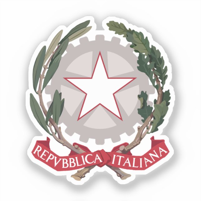 National Emblem of Italy (Front)