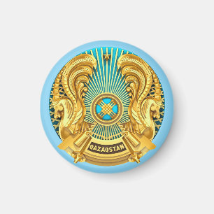 National Emblem of Kazakhstan Magnet
