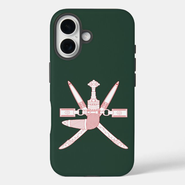 National Emblem of Oman Case-Mate iPhone Case (Back)