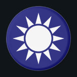 National Emblem of Taiwan Magnet<br><div class="desc">National Emblem of the Republic of China (Taiwan).</div>