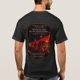 National Fallen Firefighters Day London Bridge T-Shirt