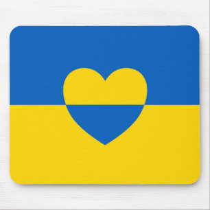National Flag of Україна / Ukraine HD Mouse Pad