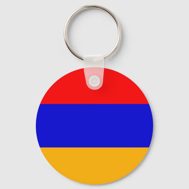 National Flag of Armenia Keychain (Front)