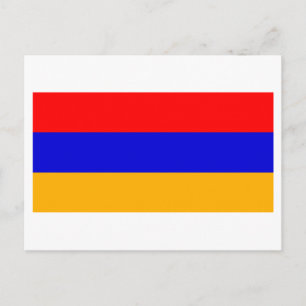 National Flag of Armenia Postcard