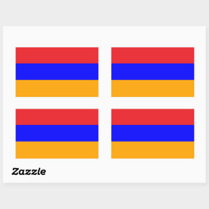 National Flag of Armenia Sticker