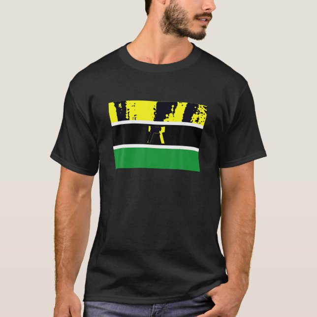 National Flag of Ashanti kingdom Nation Pride Prin T-Shirt (Front)