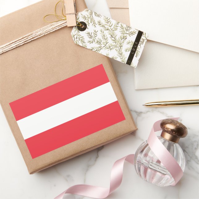 National Flag of Austria Sticker (Gifting)