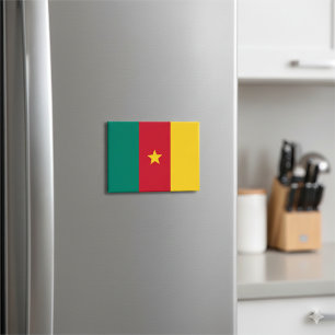 National Flag of Cameroon Rectangle Magnet