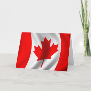National Flag of Canada Day Card