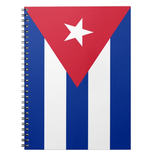 National Flag of Cuba with Your Name Mouse Pad Notebook (Front)