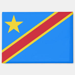 National Flag of DRC Rectangle magnet