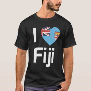 National Flag of Fiji souvenir for men women 3 T-Shirt