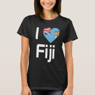 National Flag of Fiji souvenir for men women 3 T-Shirt