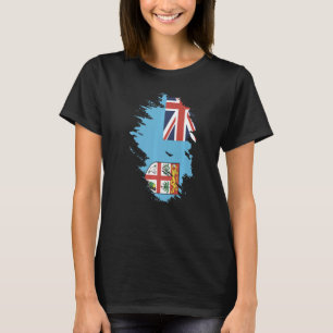 National Flag of Fiji souvenir for men women 5 T-Shirt