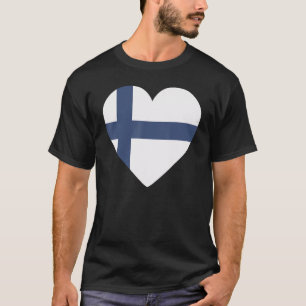 National Flag of Finland souvenir  for men women 6 T-Shirt