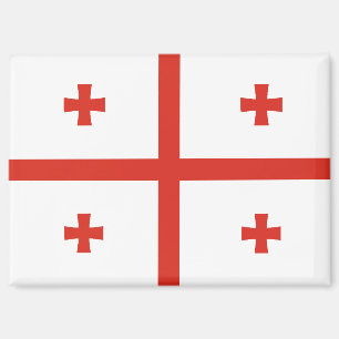 National Flag of Georgia Rectangle magnet