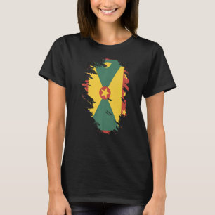 National Flag of Grenada souvenir for men women T-Shirt