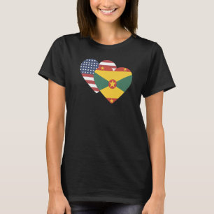 National Flag of Grenada souvenir for men women T-Shirt