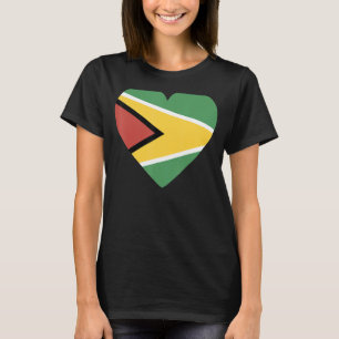 National Flag of Guyana souvenir  for men women 3 T-Shirt