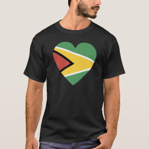National Flag of Guyana souvenir for men women 6 T-Shirt