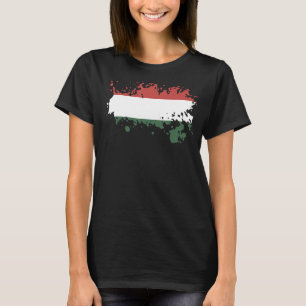 National Flag of Hungary souvenir for men women 1 T-Shirt