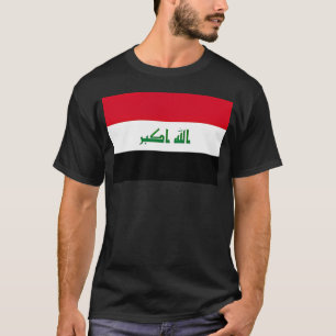 National Flag Of Iraq Baghdad T-Shirt