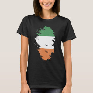 National Flag of Ireland souvenir  for men women 9 T-Shirt