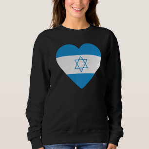 National Flag of Israel souvenir  for men women  6 Sweatshirt