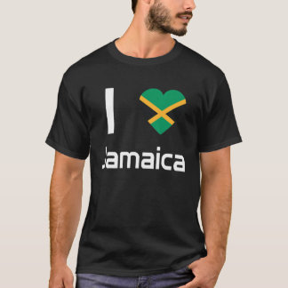 National Flag of Jamaica souvenir  for men women 5 T-Shirt