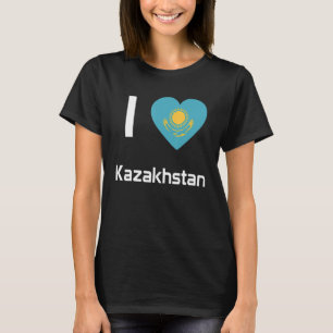 National Flag of Kazakhstan souvenir  for men wome T-Shirt