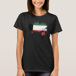 National Flag of Kuwait souvenir for men women 3 T-Shirt