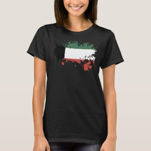 National Flag of Kuwait souvenir  for men women 3 T-Shirt