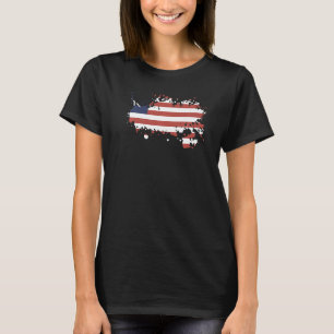 National Flag of Liberia souvenir for men women T-Shirt