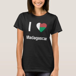 National Flag of Madagascar souvenir  for men wome T-Shirt