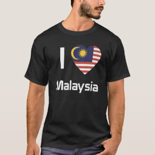 National Flag of Malaysia souvenir  for men women T-Shirt